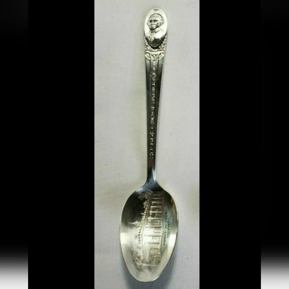 Vintage Wm Rogers Presidential Washington Spoon Silverplate